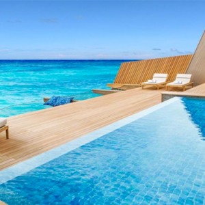 Overwater Villa with Pool - st regis maldives vommuli - luxury maldives holidays