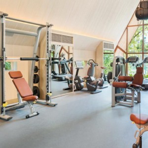 gym - st regis maldives vommuli - luxury maldives holidays