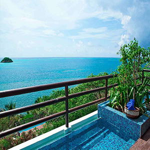 hotel deep blue Providencia Island