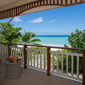 Acajou Beach Resort - Luxury Seychelles Honeymoon Packages - Balcony