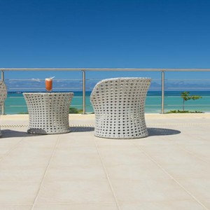 Acajou Beach Resort - Luxury Seychelles Honeymoon Packages - Balcony view