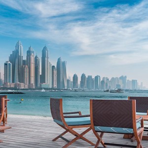 Dubai views1 - FIVE Palm jumeirah Dubai - Luxury Dubai Honeymoon Packages