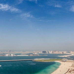 Hilton Dubai The Walk - Luxury Dubai Honeymoon Packages - Aerial view
