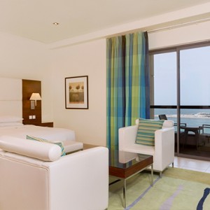 Hilton Dubai The Walk - Luxury Dubai Honeymoon Packages - King studio sea view2