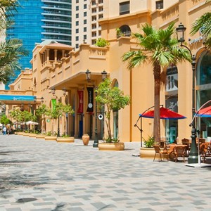 Hilton Dubai The Walk - Luxury Dubai Honeymoon Packages - Walkway
