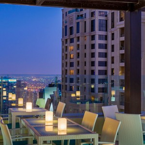 Hilton Dubai The Walk - Luxury Dubai Honeymoon Packages - rooftop