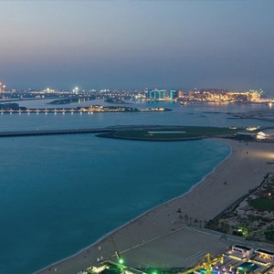 Hilton Dubai The Walk - Luxury Dubai Honeymoon Packages - sky louneg view