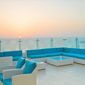 Hilton Dubai The Walk - Luxury Dubai Honeymoon Packages - sky lounge