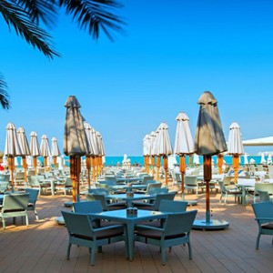 Hilton Dubai The Walk - Luxury Dubai Honeymoon Packages - wavebreaker restaurant