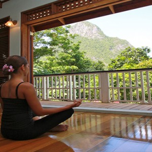 Southfield Estate Resort - Luxury St Lucia honeymoon Packages - Yoga