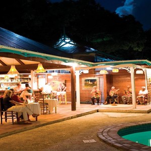 Southfield Estate Resort - Luxury St Lucia honeymoon Packages - restaurants