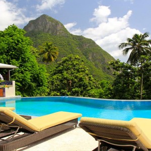 Southfield Estate Resort - Luxury St Lucia honeymoon Packages - room pool