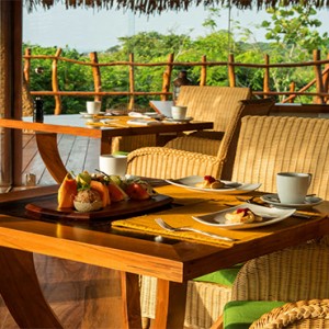 Uga Chena Huts Yala - Luxury Sri Lanka Honeymoon packages - Basses restaurant