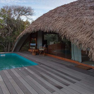 Uga Chena Huts Yala - Luxury Sri Lanka Honeymoon packages - cabin with pool