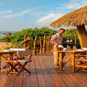 Uga Chena Huts Yala - Luxury Sri Lanka Honeymoon packages - restaurant