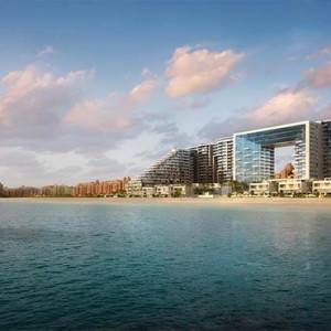 exterior view - FIVE Palm jumeirah Dubai - Luxury Dubai Honeymoon Packages