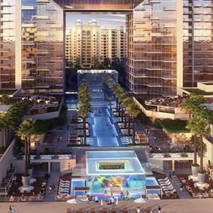 exterior view1 - FIVE Palm jumeirah Dubai - Luxury Dubai Honeymoon Packages