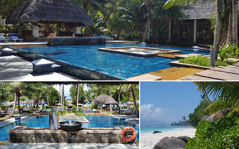 hilton labriz - verity visits the seychelles - luxury honeymoon packages