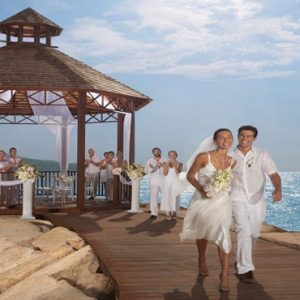 Jamaica Honeymoon Packages Secrets St James Montego Bay Wedding Couple Gazebo