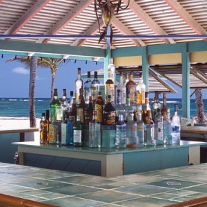 sea breeze bar - nisbet plantation beach club - luxury st kitts and nevis honeymoon packages