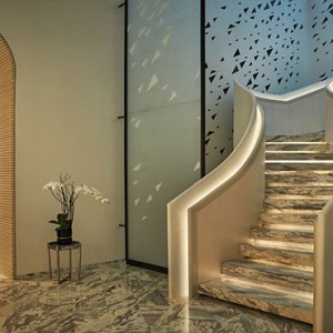 spa lobby - FIVE Palm jumeirah Dubai - Luxury Dubai Honeymoon Packages