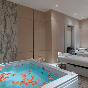 the spa room1 - FIVE Palm jumeirah Dubai - Luxury Dubai Honeymoon Packages