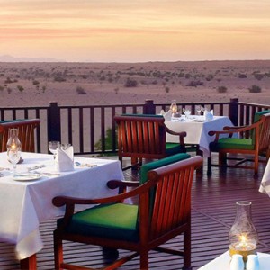 Al Maha Resort and Spa - Luxury Dubai Honeymoon Packages - Al Diwaan restaurant