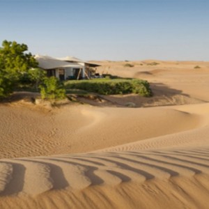 Al Maha Resort and Spa - Luxury Dubai Honeymoon Packages -Nature walk in the arabian desert
