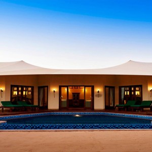 Al Maha Resort and Spa - Luxury Dubai Honeymoon Packages - Royal suite exterior