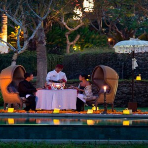 Alaya Ubud - Luxury Bali Honeymoon Packages - Romantic dinner