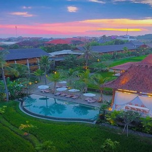 Alaya Ubud - Luxury Bali Honeymoon Packages - aerial view1