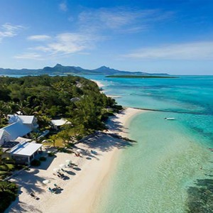 Astroea beach - Luxury Mauritius Honeymoon Packages - Aerial view1