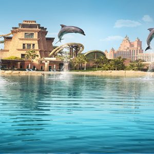 Dolphin Bay Aerial View Atlantis The Palm Dubai Dubai Honeymoons