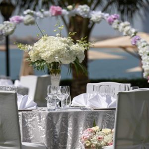 Dubai Honeymoon Packages Jumeirah Zabeel Saray Beach Wedding Reception