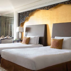 Dubai Honeymoon Packages Jumeirah Zabeel Saray Deluxe Double Arabian Sea View Bedroom