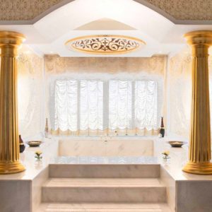 Dubai Honeymoon Packages Jumeirah Zabeel Saray Grand Imperial Suite Bathroom