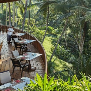 Four Seasons Bali at Sayan - Luxury Bali Honeymoon Packages - Ayung terrace