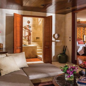 Four Seasons Bali at Sayan - Luxury Bali Honeymoon Packages - One bedroom villa living area