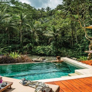 Four Seasons Bali at Sayan - Luxury Bali Honeymoon Packages - One bedroom villa pool
