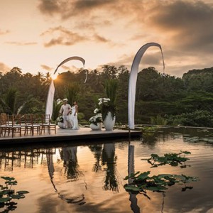 Four Seasons Bali at Sayan - Luxury Bali Honeymoon Packages - Weddings on the lotus pond