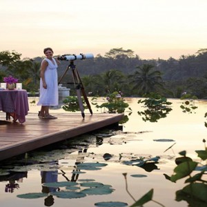 Four Seasons Bali at Sayan - Luxury Bali Honeymoon Packages - private dining