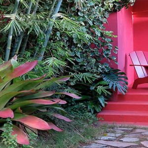 Golden Rock Inn - Luxury Nevis Honeymoon Packages - Coco walk exterior