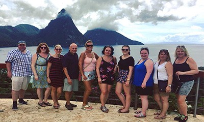 Natasha takes a visit to St Lucia