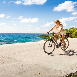 Le Domaine de L'Orangeraie - Luxury seychelles honeymoon packages - Bike ride