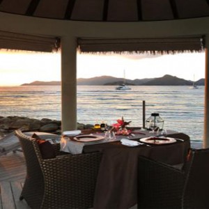 Le Domaine de L'Orangeraie - Luxury seychelles honeymoon packages - private dining