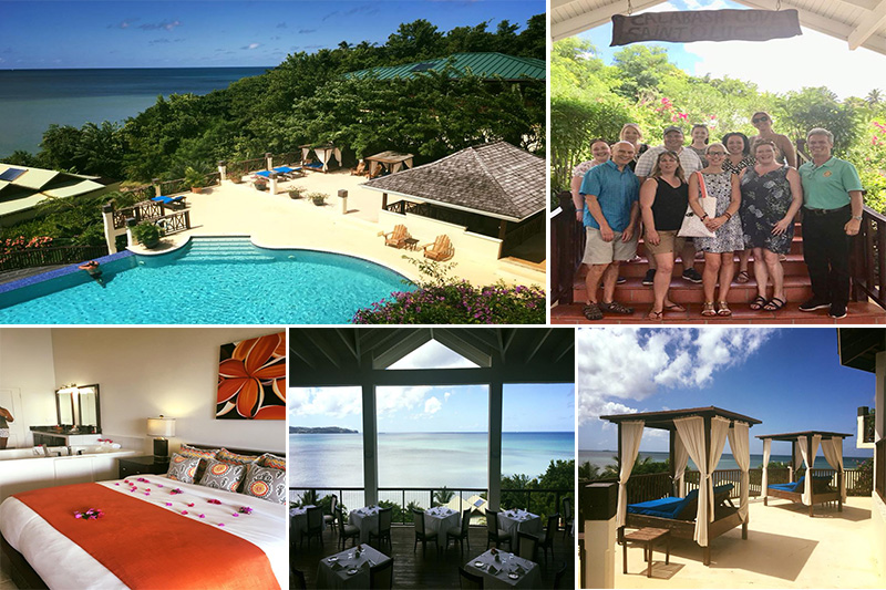 Natasha shares her experiences - St Lucia honeymoons - Calabash Cove - location