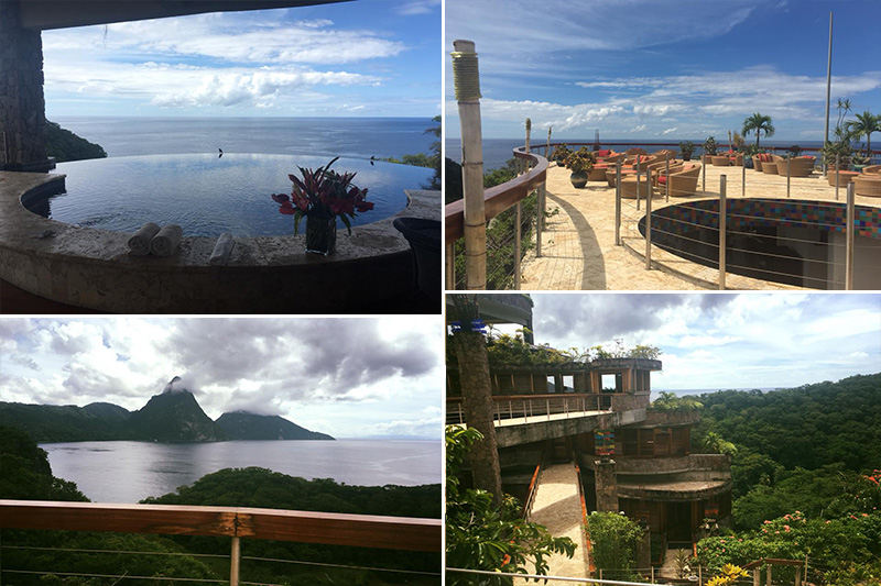 Natasha shares her experiences - St Lucia honeymoons - Jade Mountain - location