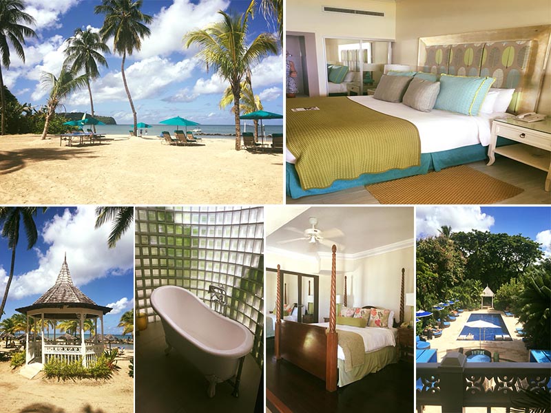 Natasha shares her experiences - St Lucia honeymoons - Rendezvous - rooms