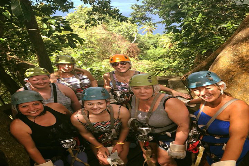Natasha shares her experiences - St Lucia honeymoons - ziplining