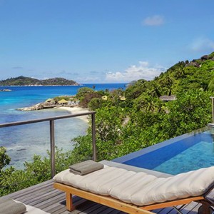 Ocean Front Pool Villa - six senses zil pasyon - luxury seychelles honeymoon packages